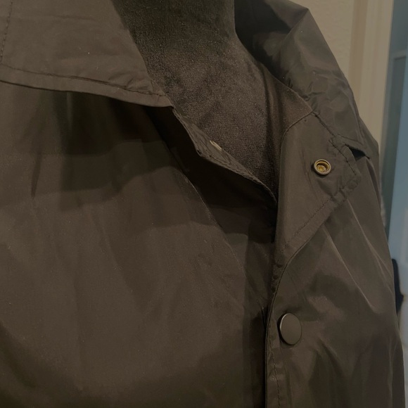 Proper Uniform Windbreaker, water resistant snap front mens jacket sz S/R - Picture 2 of 6